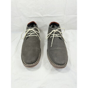 Kenneth Cole Reaction Desert Sun Suede Chukka Boots shoe Men Gray 12
